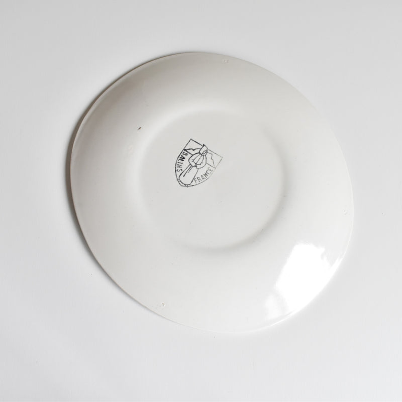 Vintage Dessert Plate Saran C
