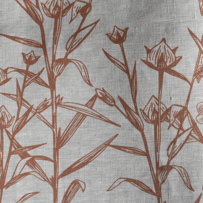 テーブルクロス　リネン　Botanique (ボタニック）SANGUINE