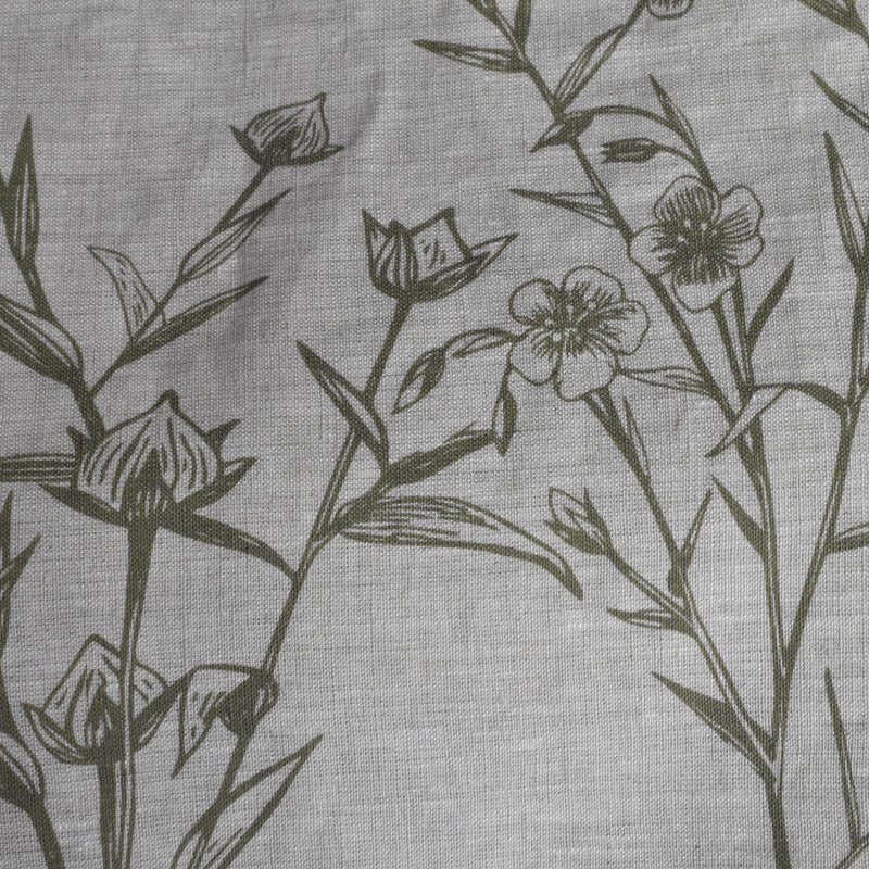 テーブルクロス　リネン　Botanique (ボタニック）Mousse