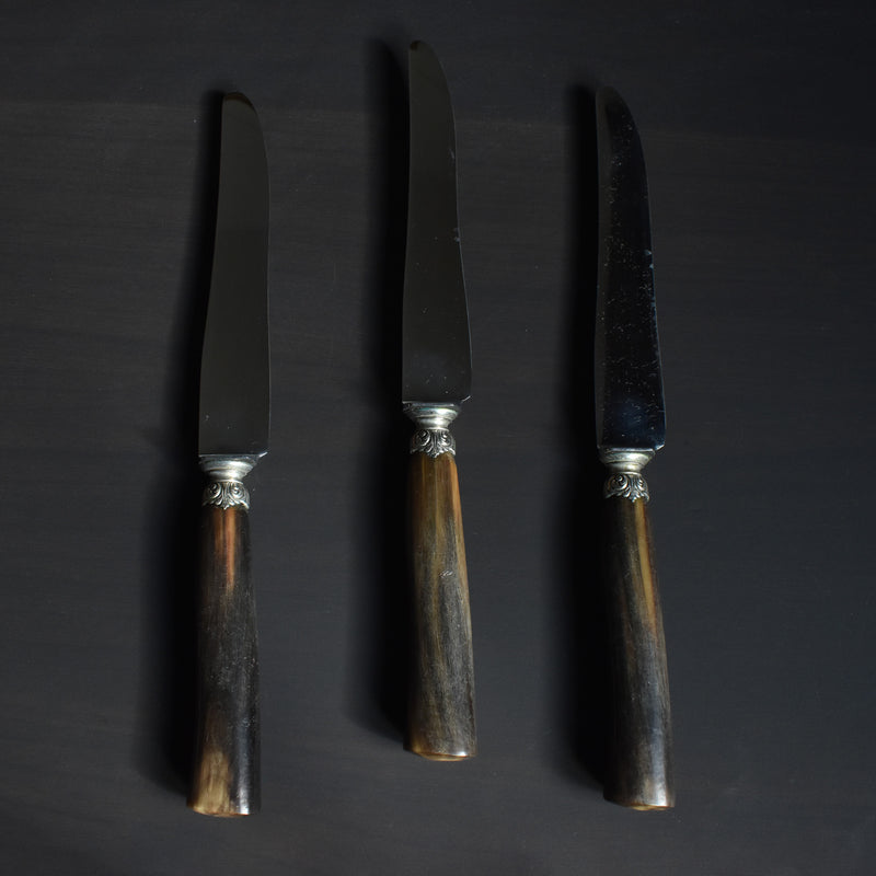 Antique Knife, Horn Handle, MICHERON