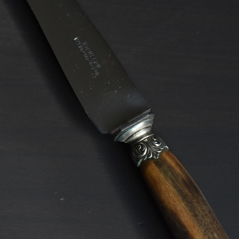 Antique Knife, Horn Handle, MICHERON
