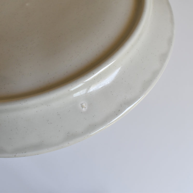 Vintage Fondue Plate Sarreguemines Chardons D