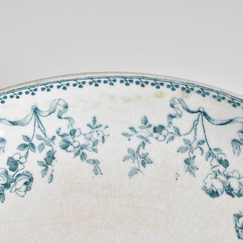 Antique Compotier U&C Sarreguemines Mozart