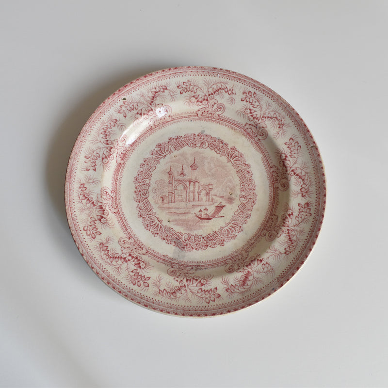 Antique dessert plate J&E Gem