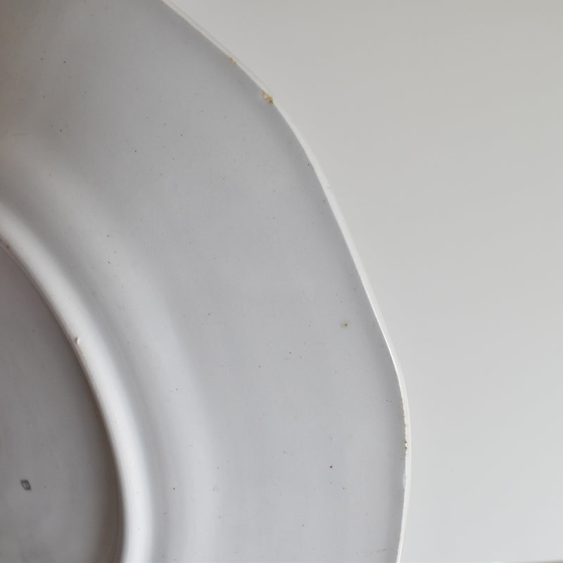 Vintage plate Saint-Amand Hand-painted Golden Bee