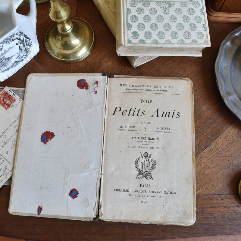Antique Book Nos Petits Amis