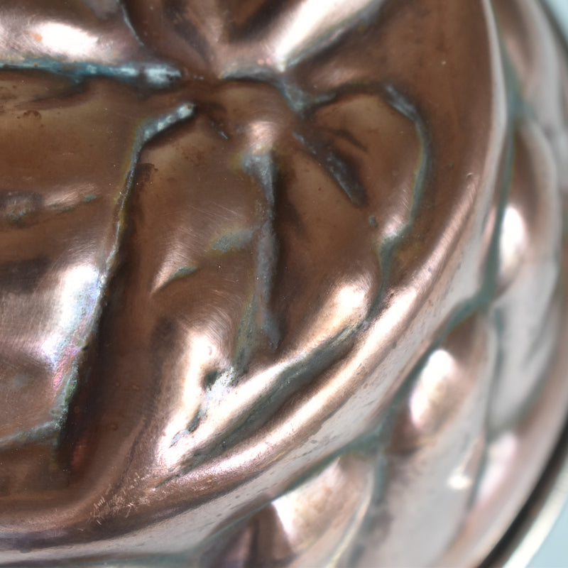 Vintage Copper Mold Cake Pan Kouglof B