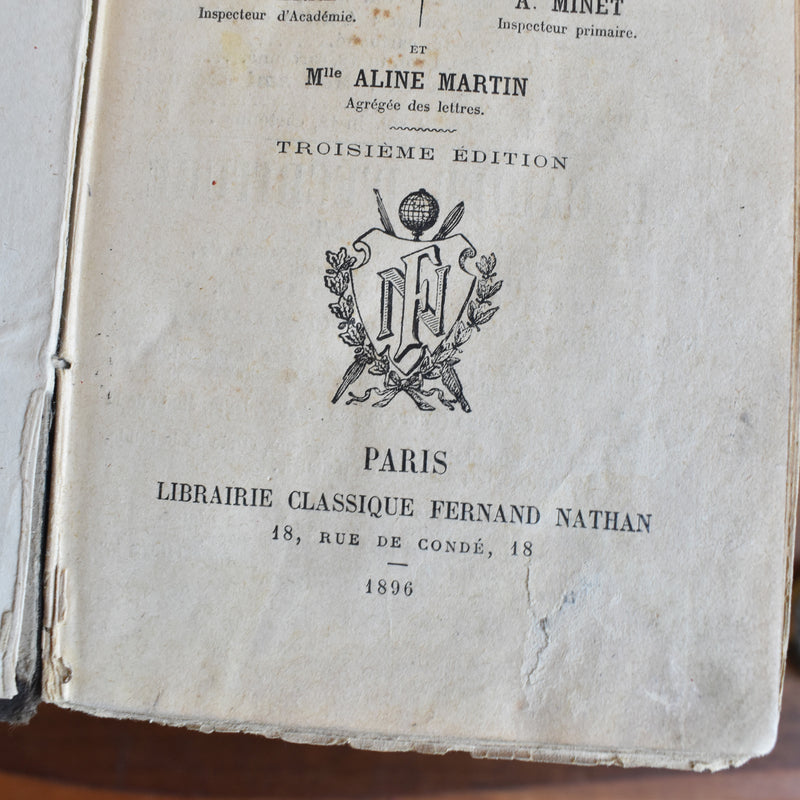 Antique Book Nos Petits Amis