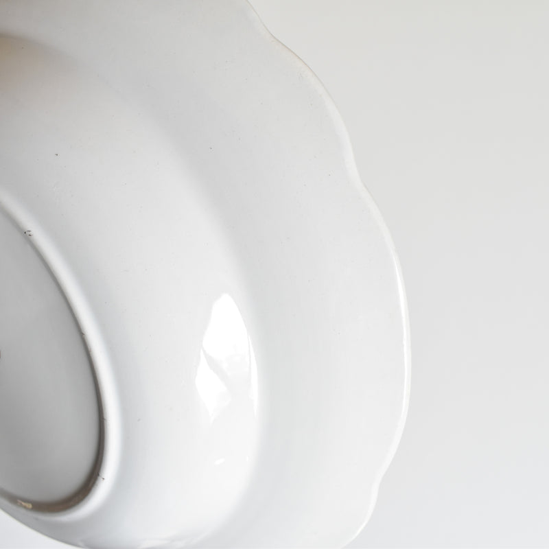 Vintage Deep Plate, Digoin & Sarreguemines Colbert B