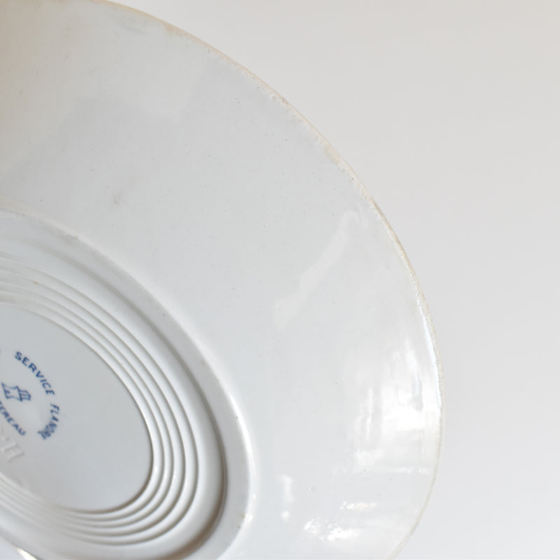 Antique Plate: Creil-Montereau Flandre C