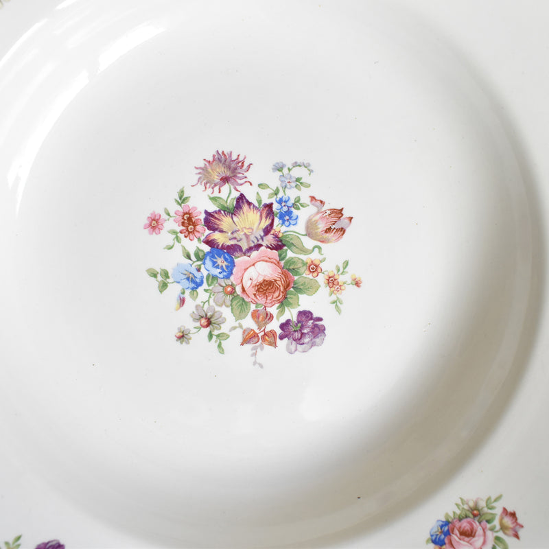 Vintage Deep Plate, Digoin & Sarreguemines Colbert B
