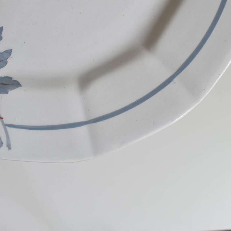 Vintage plate Saint-Amand Hand-painted Golden Bee