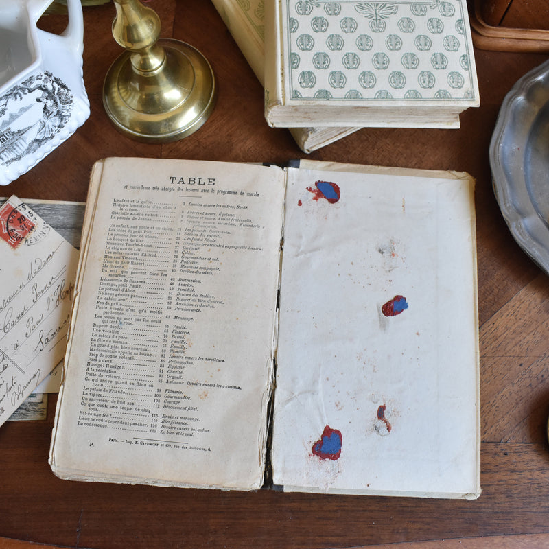 Antique Book Nos Petits Amis