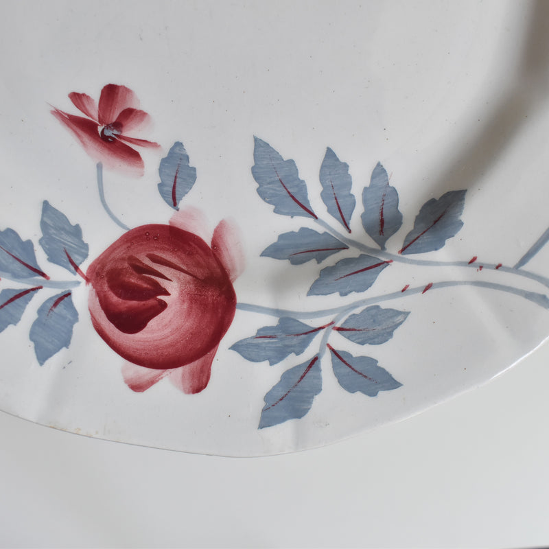 Vintage plate Saint-Amand Hand-painted Golden Bee