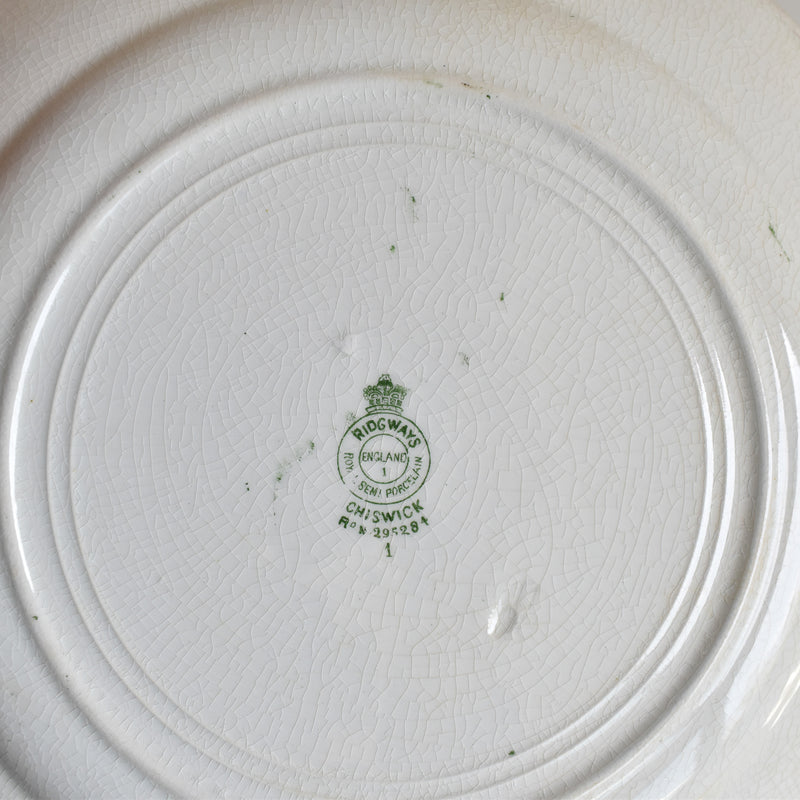 Antique plate Ridgway Chiswick G