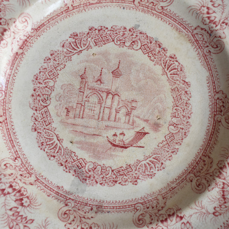 Antique dessert plate J&E Gem