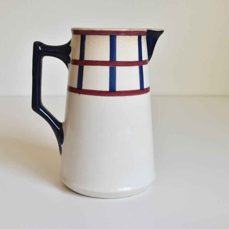 Vintage pitcher HBCM (Creil-Montereau) Béarn