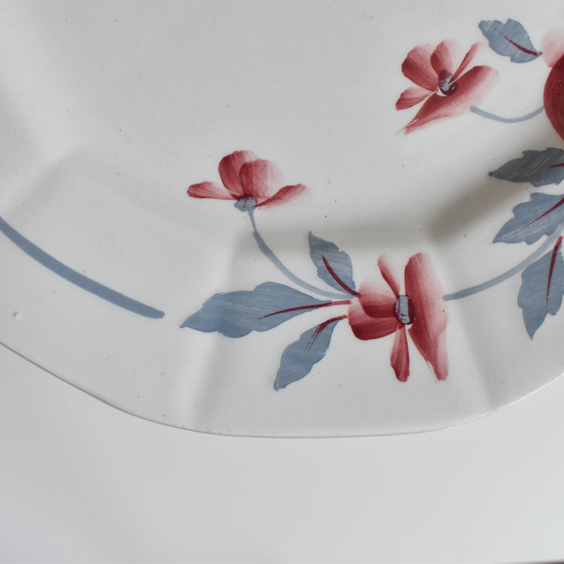 Vintage plate Saint-Amand Hand-painted Golden Bee