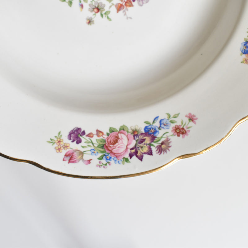 Vintage Deep Plate, Digoin & Sarreguemines Colbert B