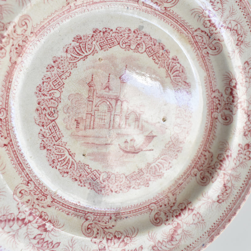 Antique dessert plate J&E Gem