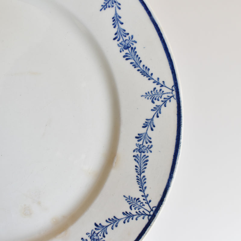 Antique Plate: Creil-Montereau Flandre C