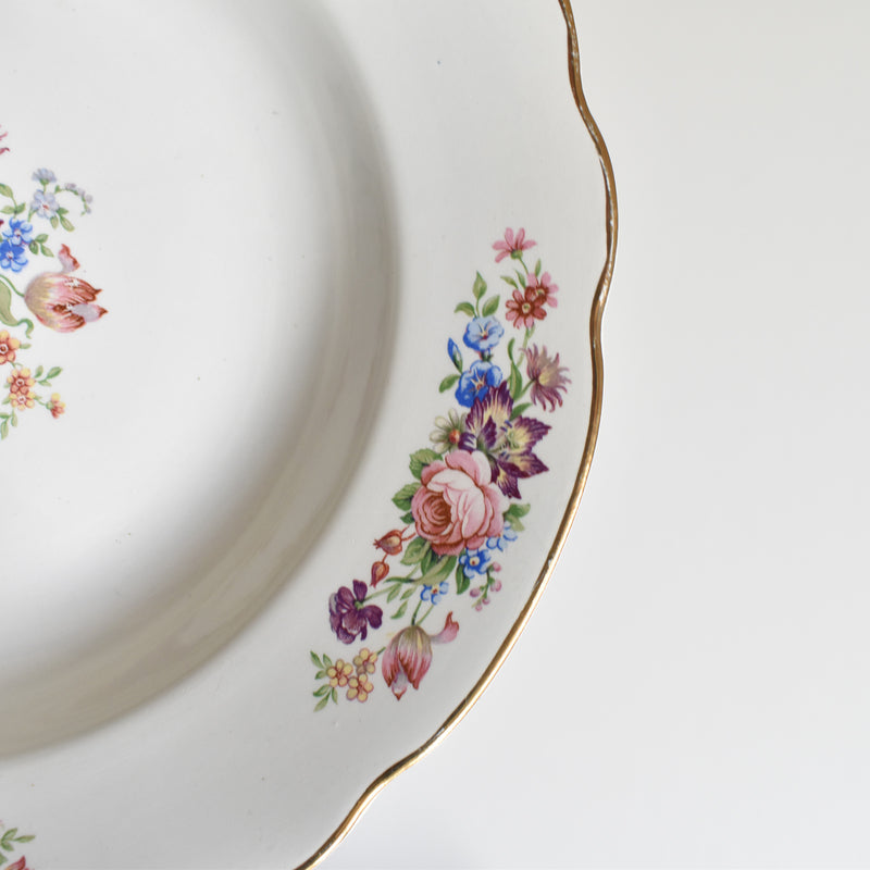 Vintage Deep Plate, Digoin & Sarreguemines Colbert B