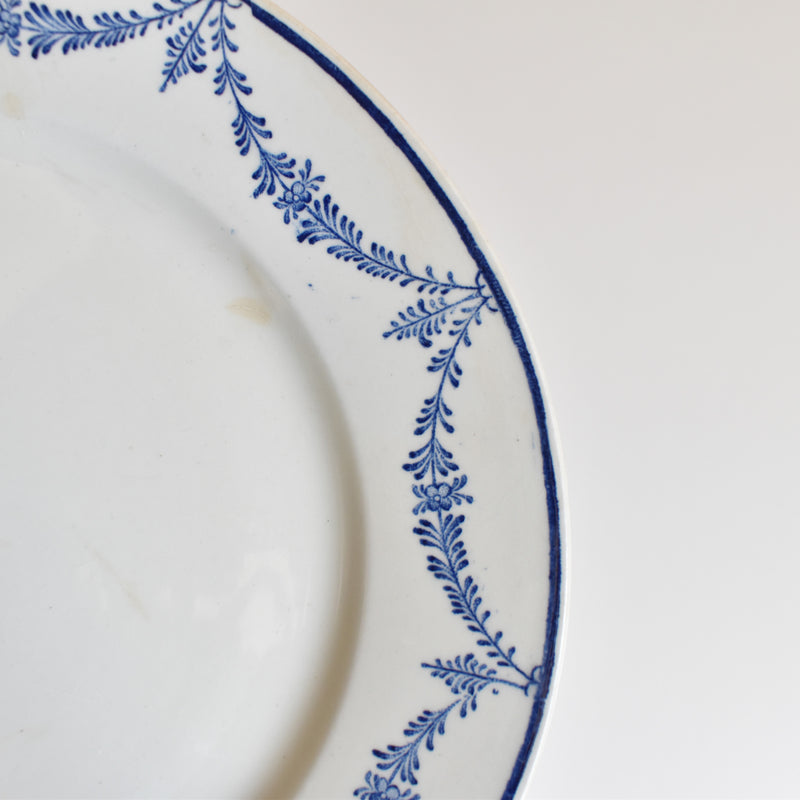 Antique Plate: Creil-Montereau Flandre C