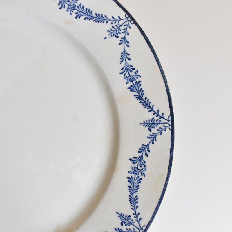 Antique Plate: Creil-Montereau Flandre C