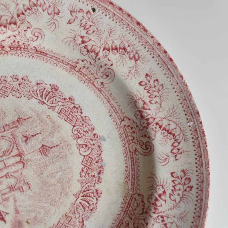Antique dessert plate J&E Gem