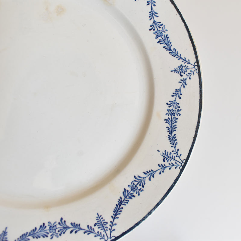 Antique Plate: Creil-Montereau Flandre C