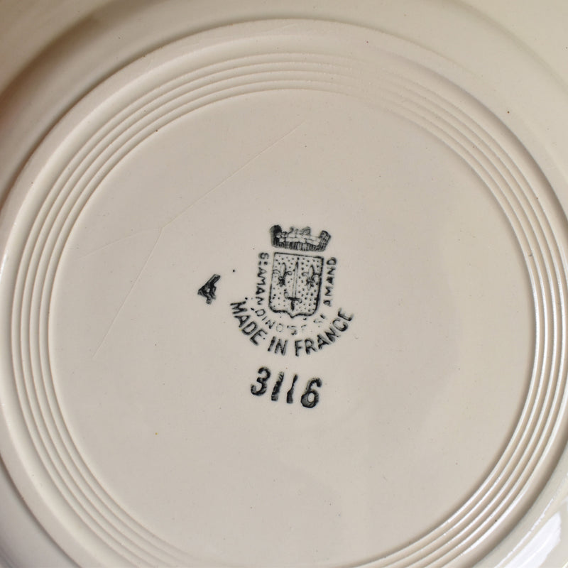 Antique Plate, Saint-Amand, 3116