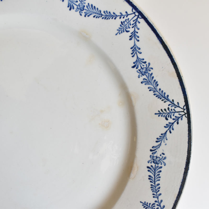 Antique Plate: Creil-Montereau Flandre C