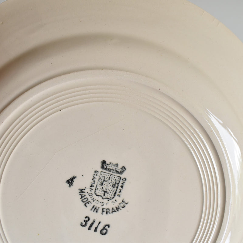 Antique Plate, Saint-Amand, 3116