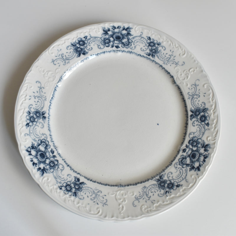 Antique Plate U&C Sarreguemines Aïda