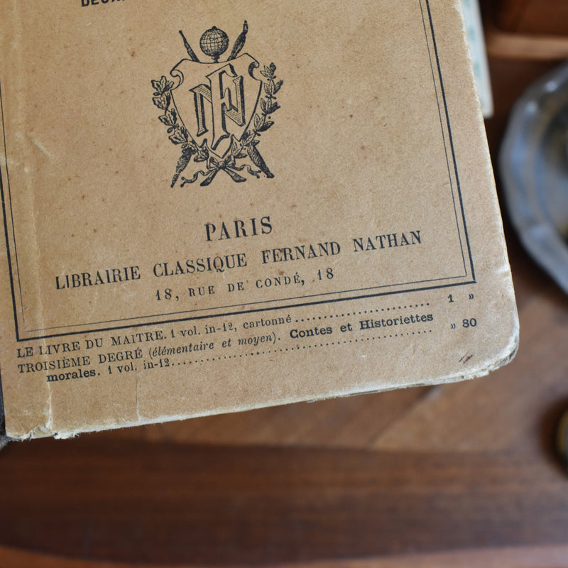 Antique Book Nos Petits Amis