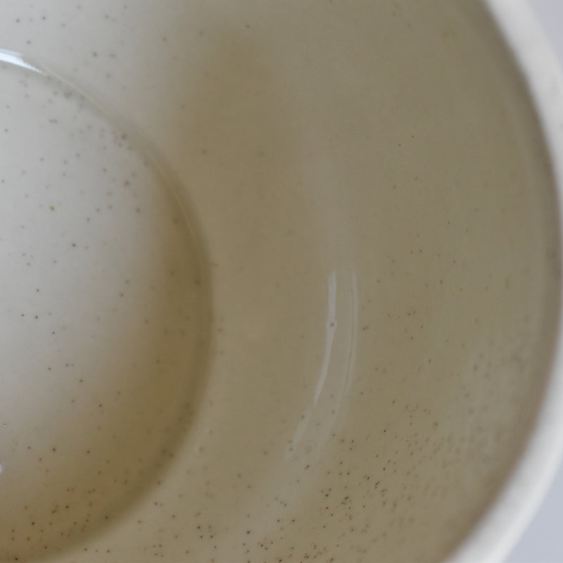 Vintage sugar bowl, Sarreguemines Chardons