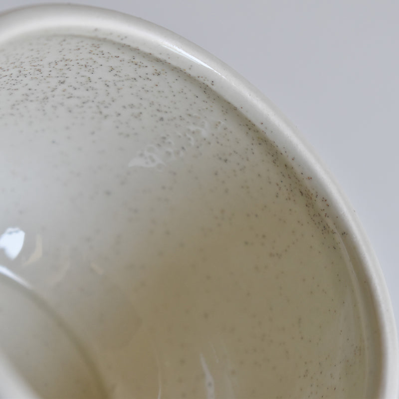 Vintage sugar bowl, Sarreguemines Chardons
