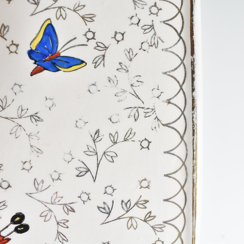 Vintage Trivet Ron Weer Envol