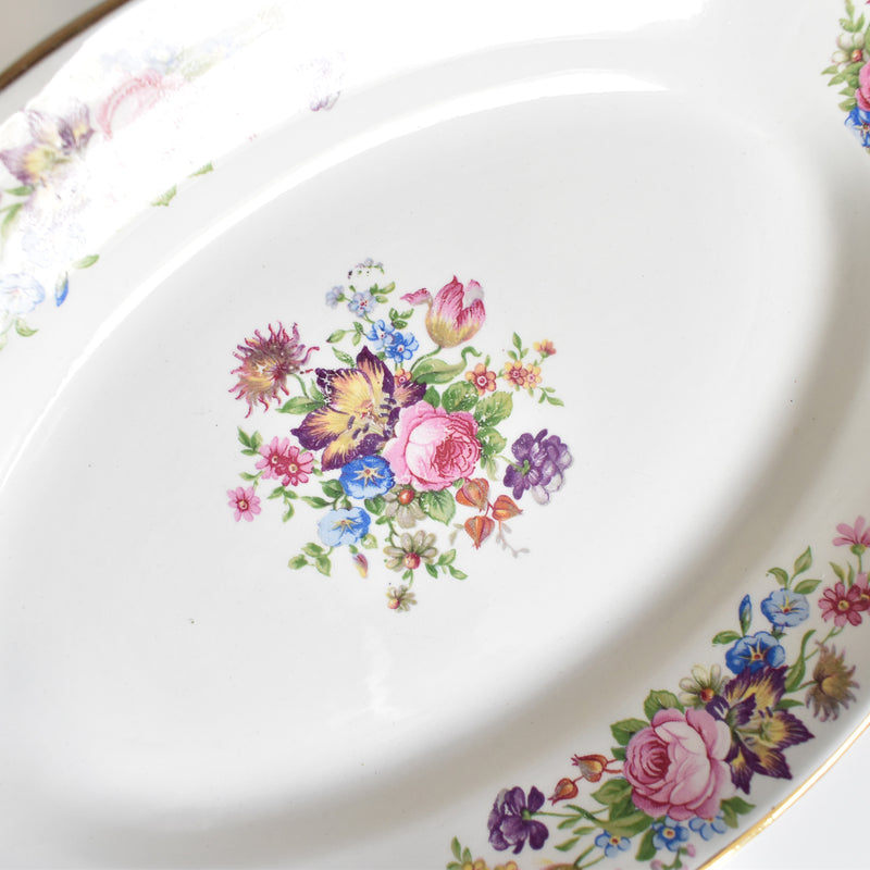 Vintage Digoin & Sarreguemines Colbert Gravy Boat