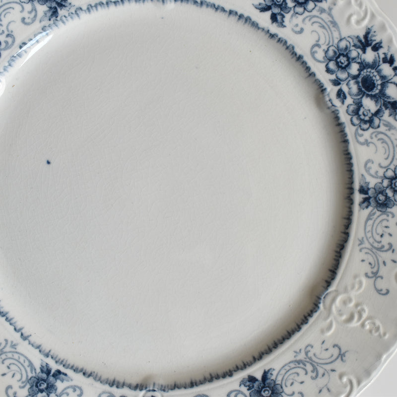 Antique Plate U&C Sarreguemines Aïda
