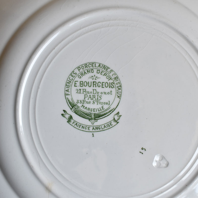 Antique Plate Ridgeway Chiswick (E. Bourgeois) H