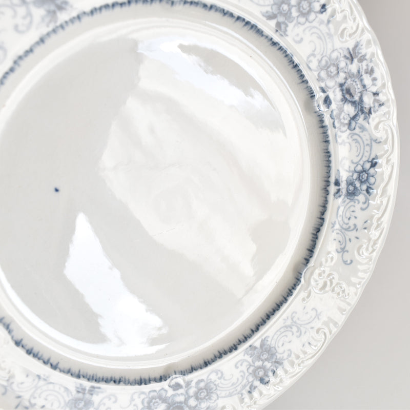 Antique Plate U&C Sarreguemines Aïda