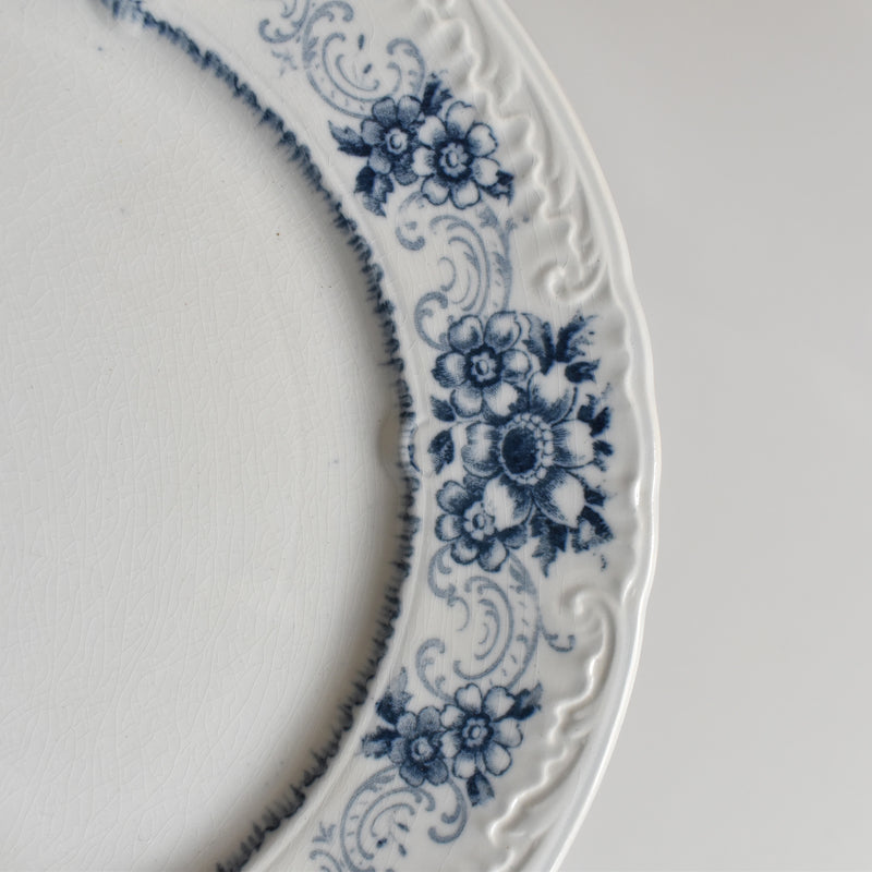 Antique Plate U&C Sarreguemines Aïda