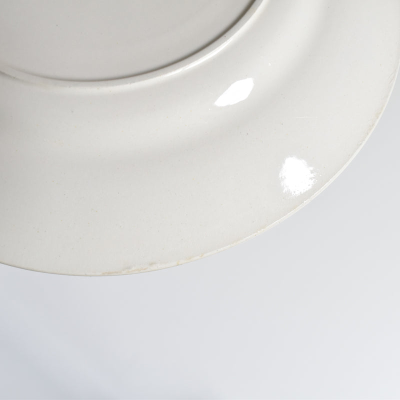 Antique dessert plate, Longwy Trianon C