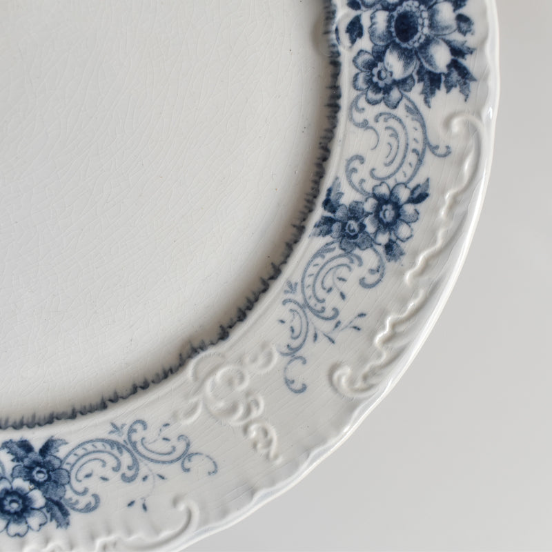 Antique Plate U&C Sarreguemines Aïda