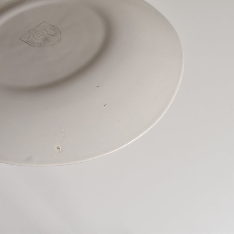 Vintage Dessert Plate, Sarreguemines