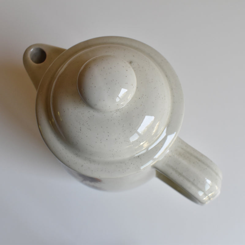 Vintage Coffee Pot Sarreguemines Chardons