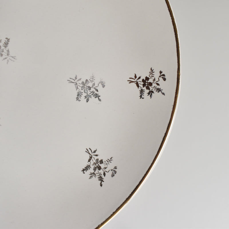 Vintage Dessert Plate, Sarreguemines