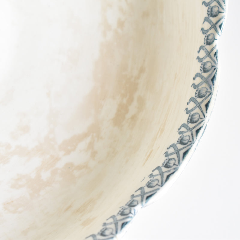 Antique Salad Bowl Ronwee Muguet (Lily of the Valley)