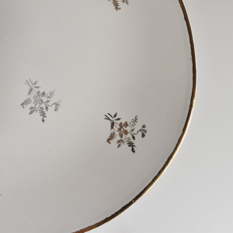 Vintage Dessert Plate, Sarreguemines